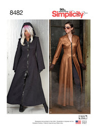 Misses' Duster Style Coats in Simplicity Costumes (S8482)