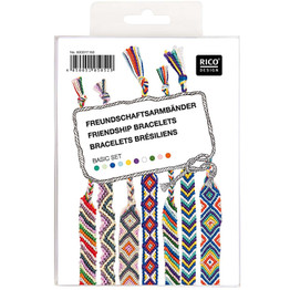 Friendship Bracelets Kit - Basic Colours