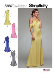 Dress in Simplicity Misses' & Petite (S8870)