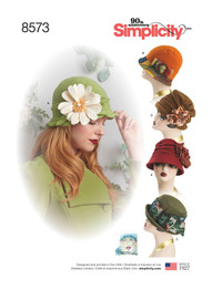 Women's Flapper Hats in Simplicity (S8573)