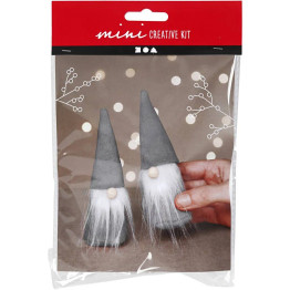 Mini Creative Kit - Christmas Scandinavian Santa Gnomes