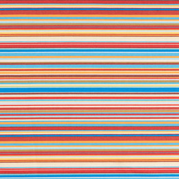 Cotton Poplin Print - Multi Stripes Col. 5 - Per ½ Metre