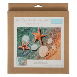 No Count Large Cross Stitch Kit - Sea Shore