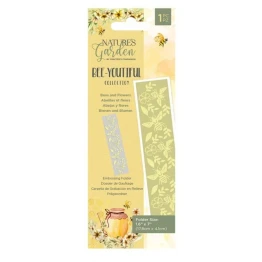 Embossing Border Folder - Bees & Flowers