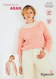 Sweaters & Cardigan in Stylecraft Serene & Grace Aran (10175) - PDF