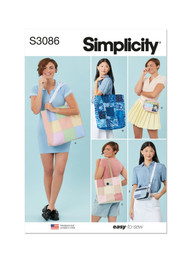 Patchwork Bags in Simplicity (S3086)
