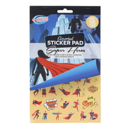Assorted Sticker Pad (200pcs) - Super Heros