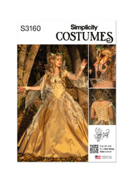 Misses' Woodland Fae Costume in Simplicity Costumes (S3160)