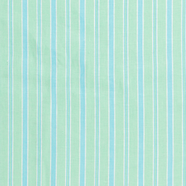 100% Eco Linen in Mint & Turquoise Stripe - Per ¼ Metre