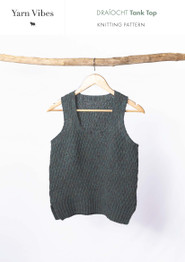 Draíocht Tank Top in Yarn Vibes Irish Tweed 4 Ply