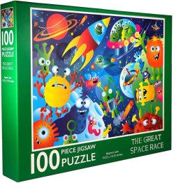 Jigsaw Puzzle (100pcs) - Great Space Race