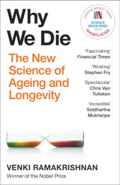 Book cover for Why We Die: The New Science of Longevity by Venki Ramakrishnan