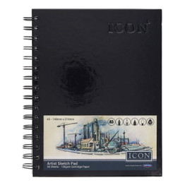 A5 Wiro Hardcover Sketch Pad (50pcs)