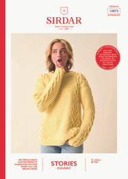 Over It Sweater in Sirdar Stories Chunky (10873) - PDF