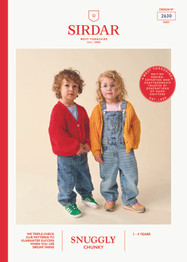 Pop Pop Cardi in Sirdar Snuggly Chunky (2630) - PDF