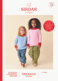 Takk Sweater in Sirdar Snuggly Chunky (2638) - PDF