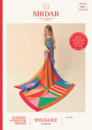 Scandi Shapes Blanket in Sirdar Snuggly Chunky (2641) - PDF