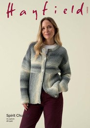 Two Direction Cardigan in Hayfield Spirit Chunky (10860) - PDF