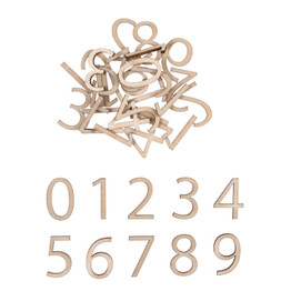 Wooden Advent Numbers (39pcs)