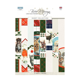 A4 Inserts Collection (16pk) - Bree Merryn Christmas Friends Vol III