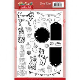 Clear Stamps - Christmas Pets by Amy Design