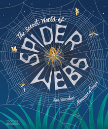 Book cover for The Secret World of Spider Webs by Jan Beccaloni
