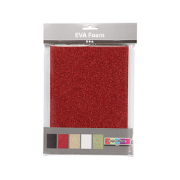 A5 EVA Foam Sheets (5pk) - Glitter