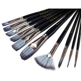 Silvertone Synthetic Brushes (10pk)