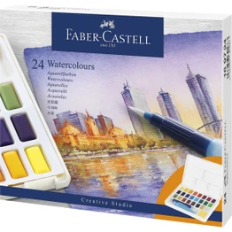Faber Castell Watercolour Pans Set (24pcs)