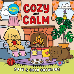 Cozy and Calm Coloring Book by Sunny Vibes