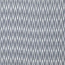 100% Cotton Woven in Grey Ikat - Per ½ Metre