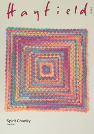 Crochet Cloud Blanket in Hayfield Spirit Chunky (10868) - CROCHET