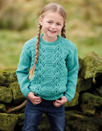 Child's Sweater in Hayfield Bonus Aran (2511)