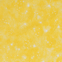Fun Flannels: Star Scatter on Yellow - 100% Cotton