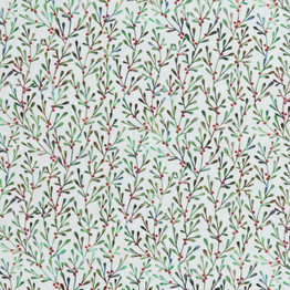 Winter Solstice II on White - 100% Cotton