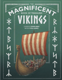 Cover image for The Magnificent Book of Treasures: Vikings by Stella Caldwell