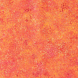 Shimmer Basics: Flecked Mini Bubbles on Desert Sunset - 100% Cotton