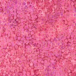 Shimmer Basics: Small Bubbles on Azalea - 100% Cotton