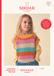 Children's Colour Pop Pullover in Snuggly Chunky (2637)