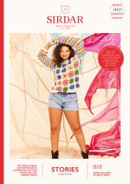 Crowd Surf Sweater in Sirdar Stories DK (10527) - CROCHET