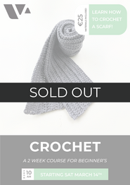 CROCHET: A 2-Week Course for Beginner's (From 14th March)