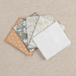 Fat Quarter Bundle (5pcs) - Cream Blender Bundle 1
