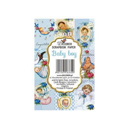 Mini Paper Pack (24pcs) - Baby Boy