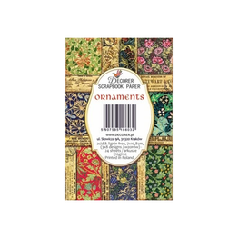 Mini Paper Pack (24pcs) - Ornaments