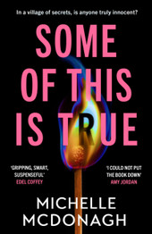 Book cover for Some of This Is True by Michelle McDonagh