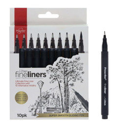 ProScribe Ultimo Fineliner (10pk) - Black
