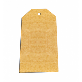 Large Kraft Tags (10pcs) - Natural