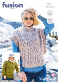 Sweater & Tank Top in Stylecraft Fusion Chunky (9941)