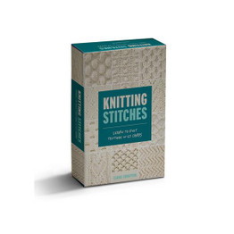 Knitting Stitches Card Deck