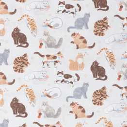 Yaku Soft Canvas on Cream - 100% Cotton